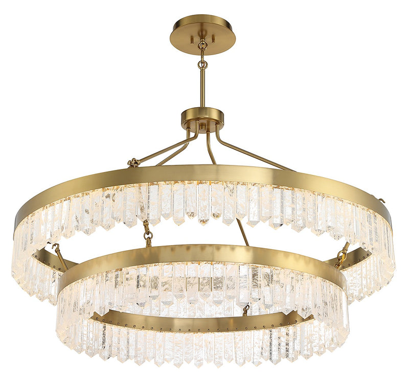 Savoy House 7-1622-117-322 LED Pendant, Warm Brass