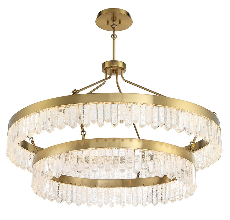 Savoy House 7-1622-117-322 LED Pendant, Warm Brass