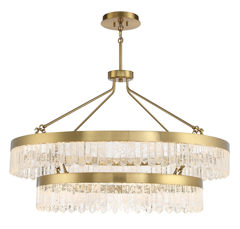 Savoy House 7-1622-117-322 LED Pendant, Warm Brass