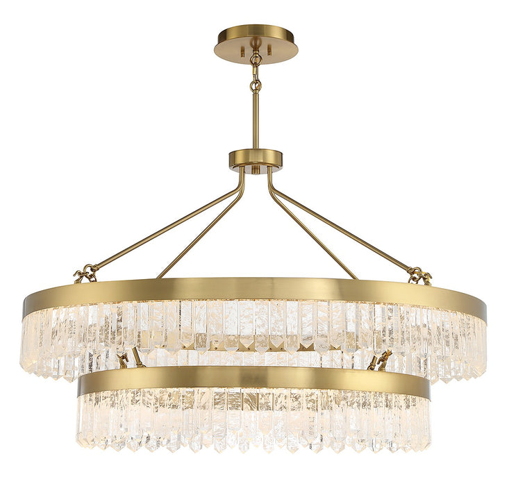 Savoy House 7-1622-117-322 LED Pendant, Warm Brass