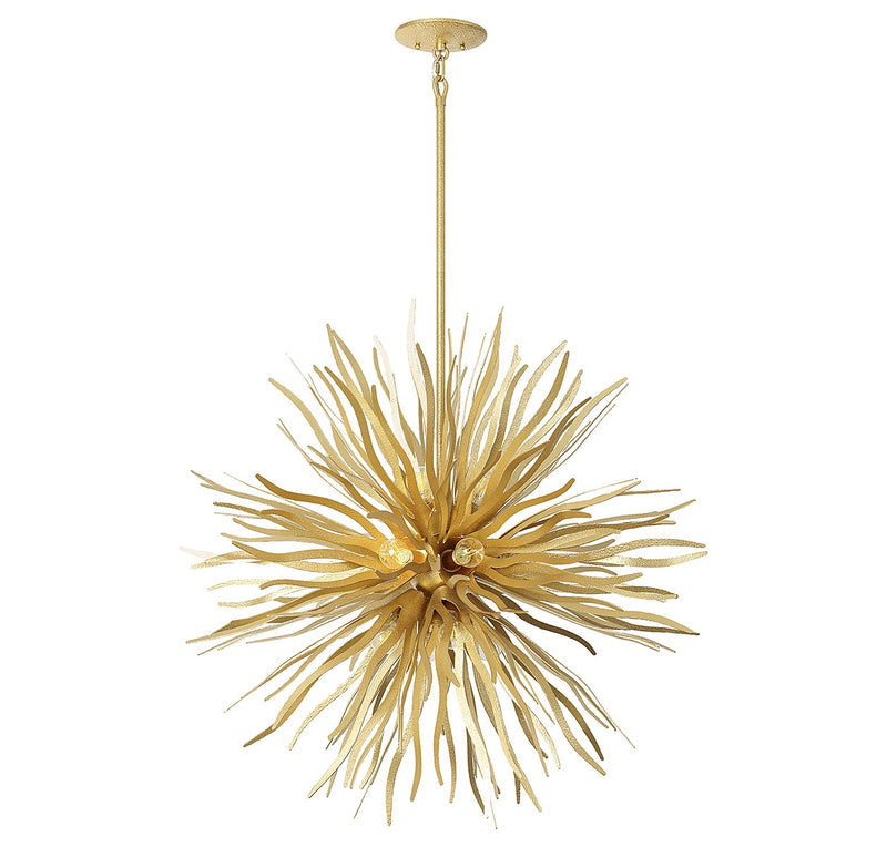 Savoy House 7-1956-16-37 16 Light Pendant, Cavalier Gold