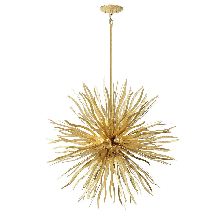 Savoy House 7-1956-16-37 16 Light Pendant, Cavalier Gold