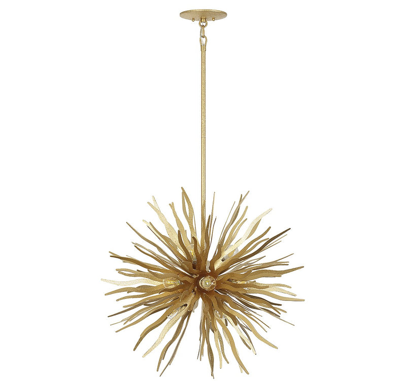 Savoy House 7-1957-12-37 12 Light Pendant, Cavalier Gold