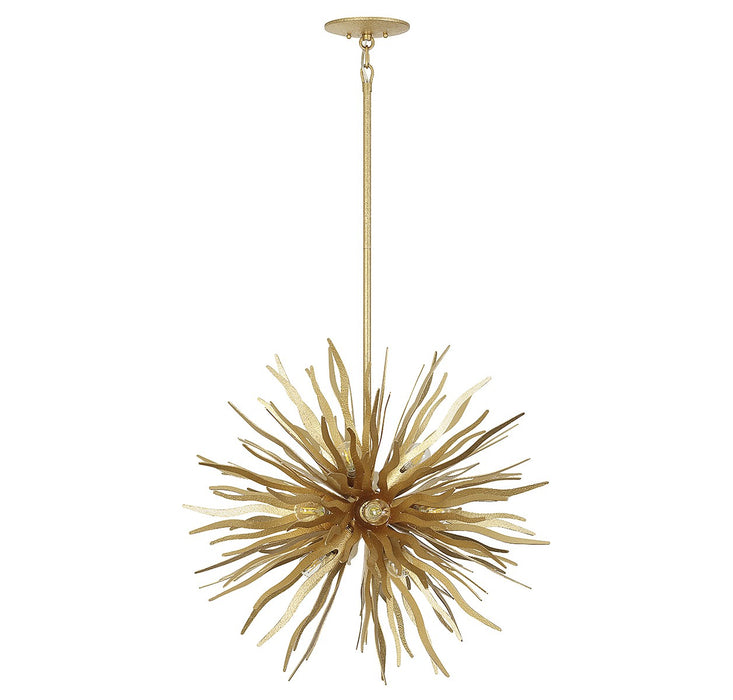 Savoy House 7-1957-12-37 12 Light Pendant, Cavalier Gold