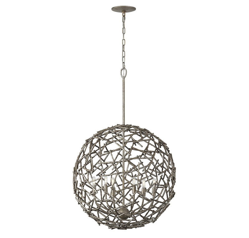 Savoy House 7-2244-6-10 Six Light Pendant, Campagne Luxe