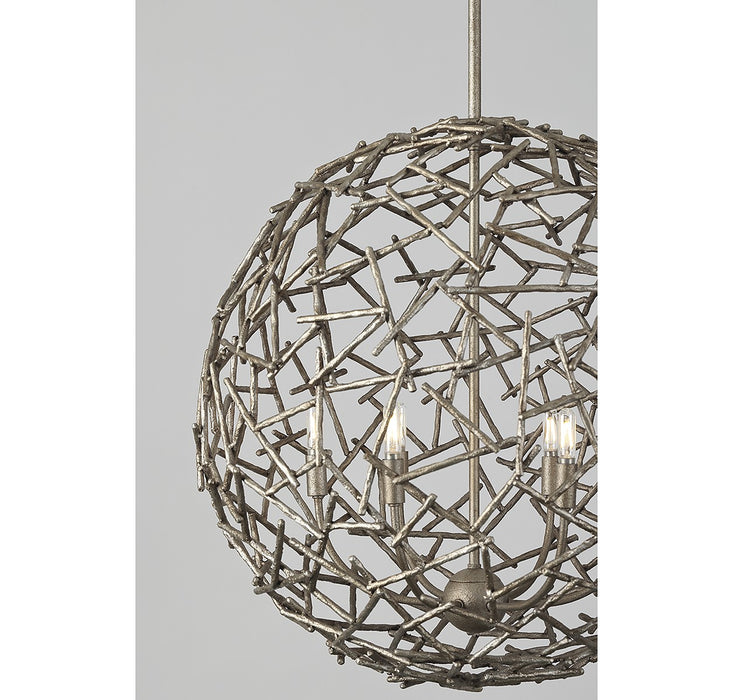Savoy House 7-2244-6-10 Six Light Pendant, Campagne Luxe