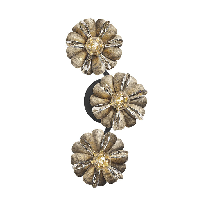 Savoy House 9-1964-3-18 Three Light Wall Sconce, Delphine
