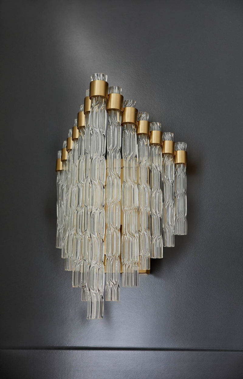 Cyan 11626 One Light Wall Sconce, Aged Brass