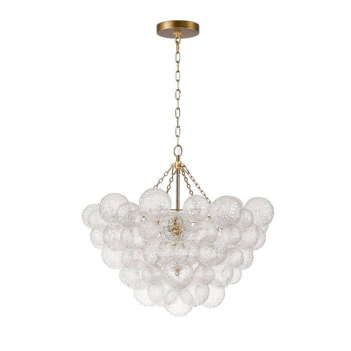 Terracotta Designs H23101RS-5 Five Light Chandelier, Burnished Brass