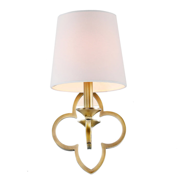 Terracotta Designs W23122-1 One Light Wall Sconce, Antique Brass