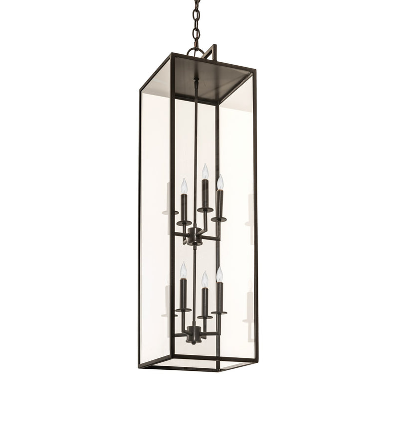 Meyda Tiffany 240301 Eight Light Pendant, Bronze