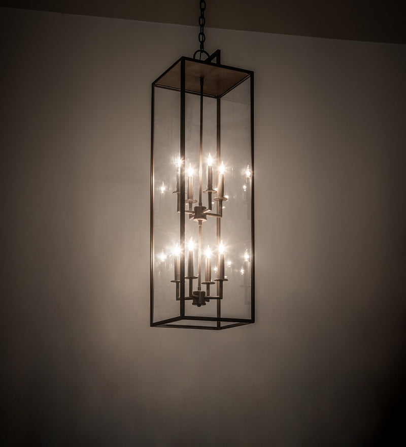 Meyda Tiffany 240301 Eight Light Pendant, Bronze