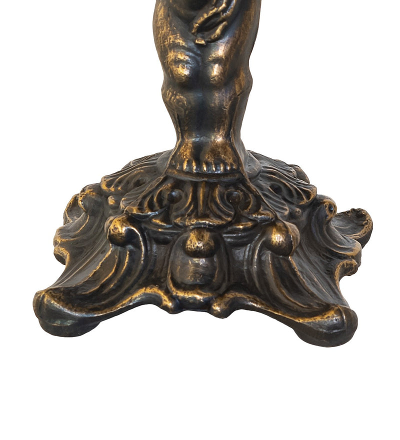 Meyda Tiffany 249128 One Light Mini Lamp, Antique Copper