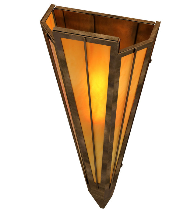 Meyda Tiffany 255581 Two Light Wall Sconce, Antique Copper