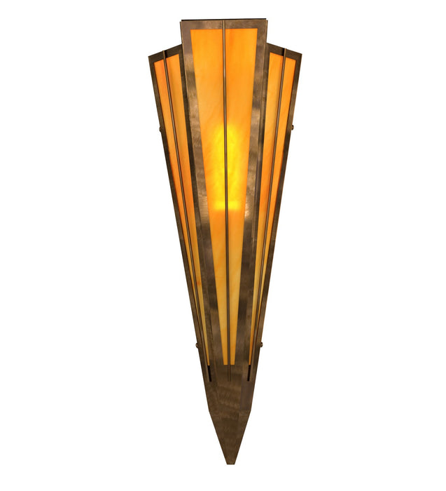 Meyda Tiffany 255581 Two Light Wall Sconce, Antique Copper