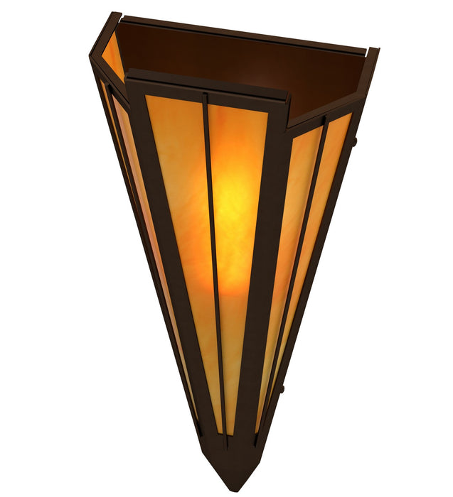 Meyda Tiffany 255597 One Light Wall Sconce, Timeless Bronze