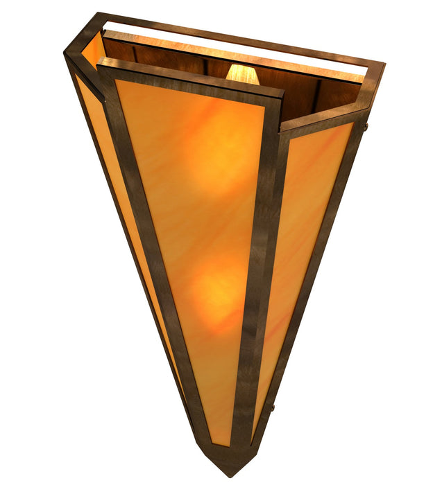 Meyda Tiffany 255690 Two Light Wall Sconce, Antique Copper