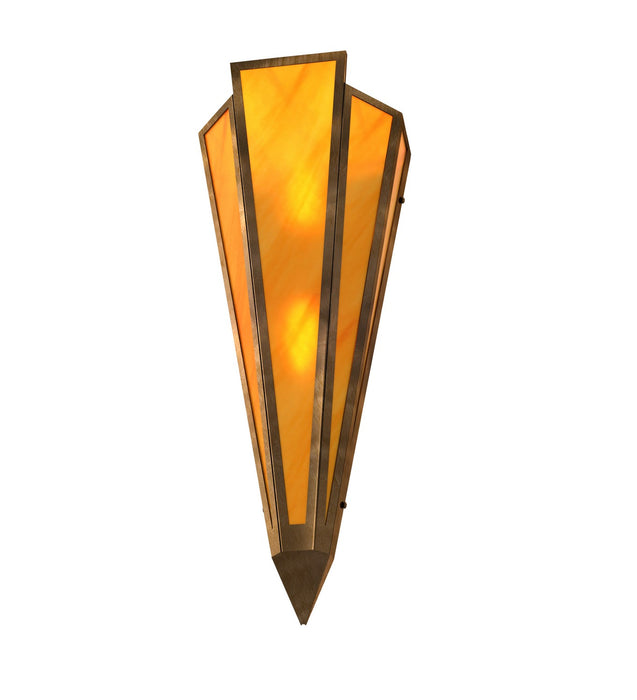 Meyda Tiffany 255690 Two Light Wall Sconce, Antique Copper
