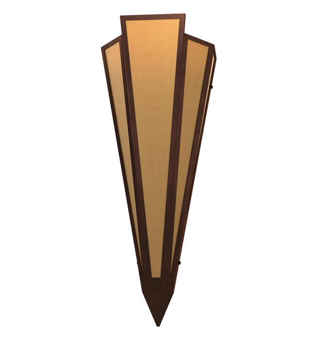 Meyda Tiffany 255742 Two Light Wall Sconce, Mahogany Bronze