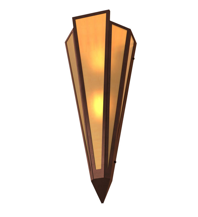 Meyda Tiffany 255742 Two Light Wall Sconce, Mahogany Bronze