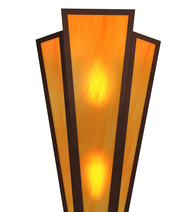 Meyda Tiffany 255743 Two Light Wall Sconce, Mahogany Bronze