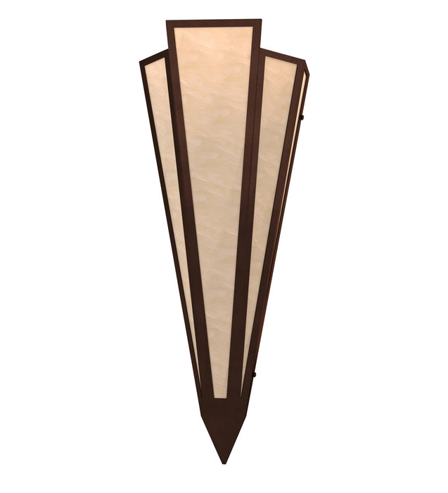 Meyda Tiffany 255744 Two Light Wall Sconce, Mahogany Bronze