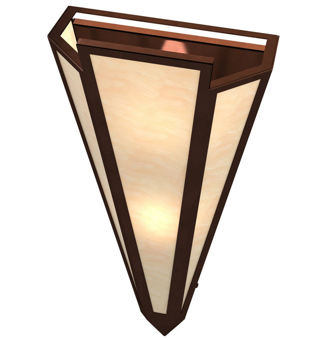 Meyda Tiffany 255744 Two Light Wall Sconce, Mahogany Bronze