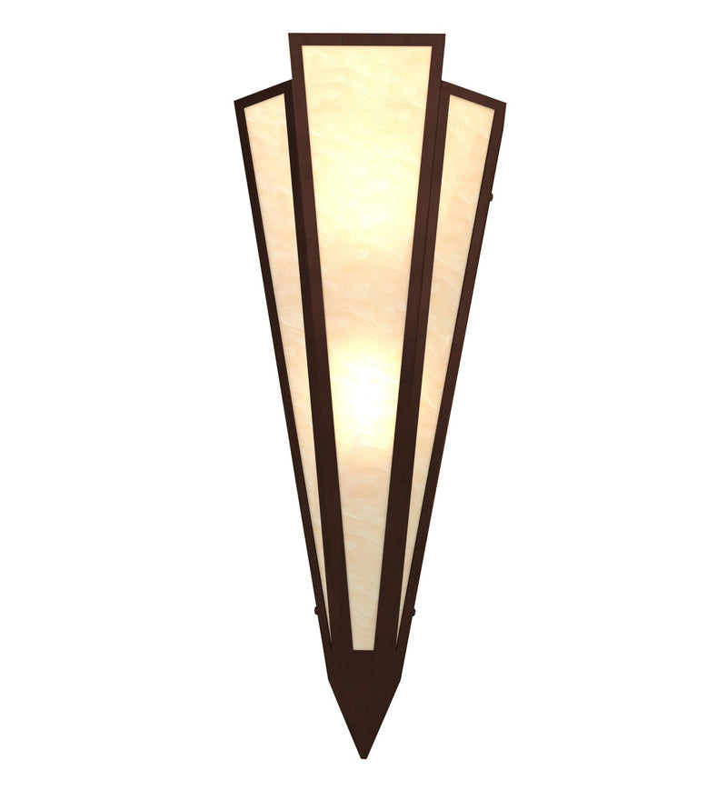Meyda Tiffany 255744 Two Light Wall Sconce, Mahogany Bronze