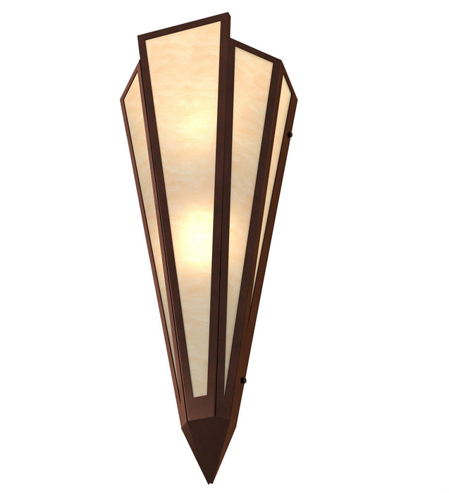Meyda Tiffany 255744 Two Light Wall Sconce, Mahogany Bronze