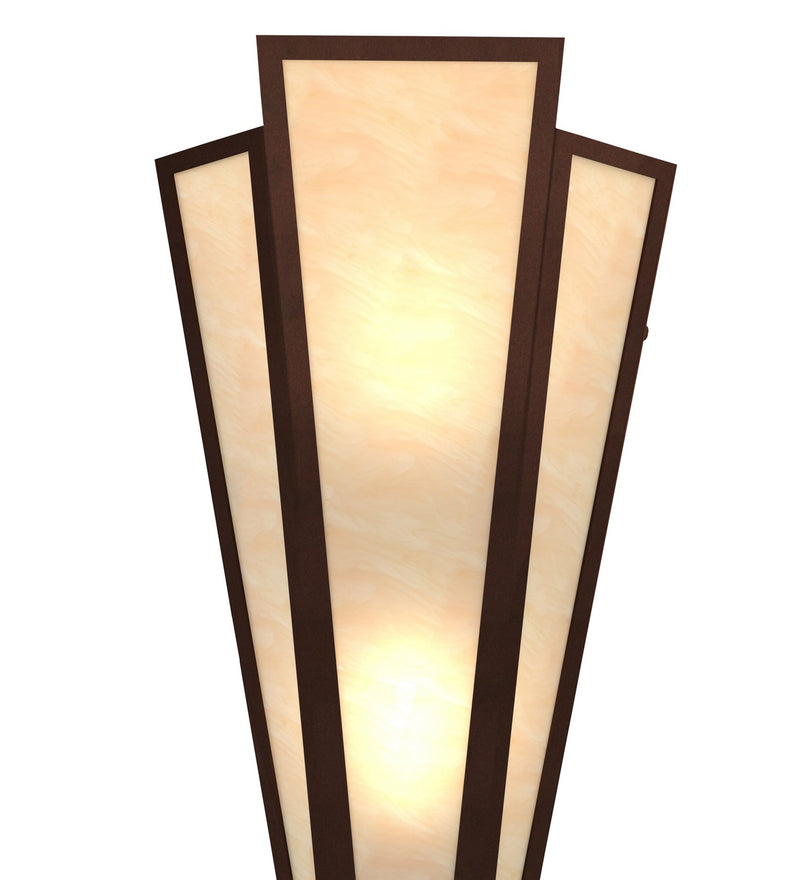 Meyda Tiffany 255744 Two Light Wall Sconce, Mahogany Bronze
