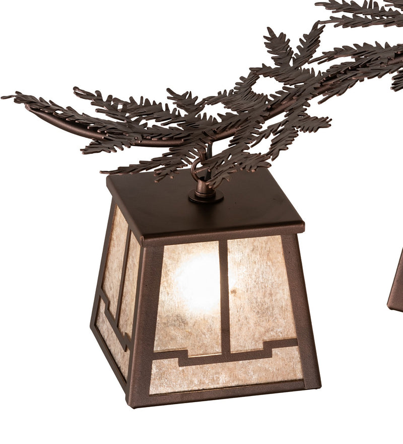 Meyda Tiffany 262132 Five Light Chandelier, Mahogany Bronze