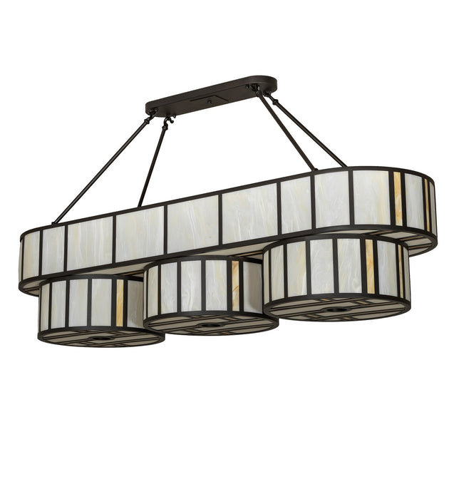 Meyda Tiffany 262504 LED Pendant, Wrought Iron