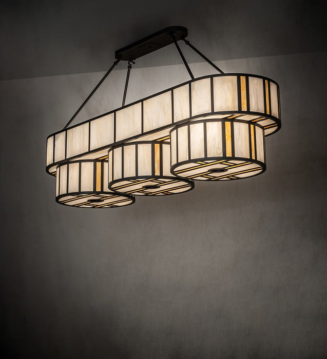 Meyda Tiffany 262504 LED Pendant, Wrought Iron