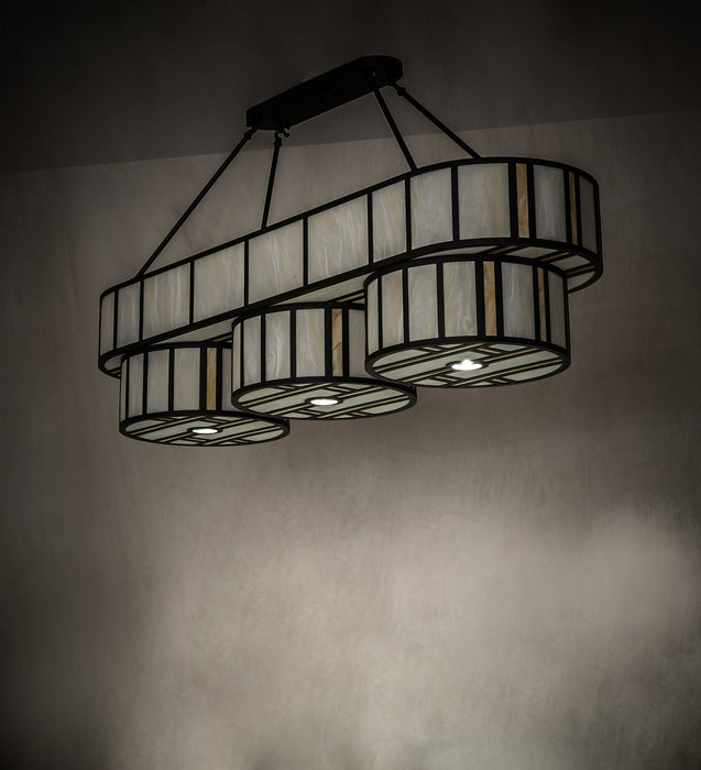 Meyda Tiffany 262504 LED Pendant, Wrought Iron