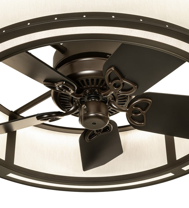 Meyda Tiffany 262879 LED Chandel-Air, Oil Rubbed Bronze