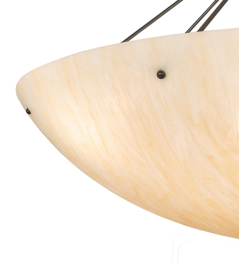 Meyda Tiffany 264594 12 Light Semi-Flushmount, Timeless Bronze