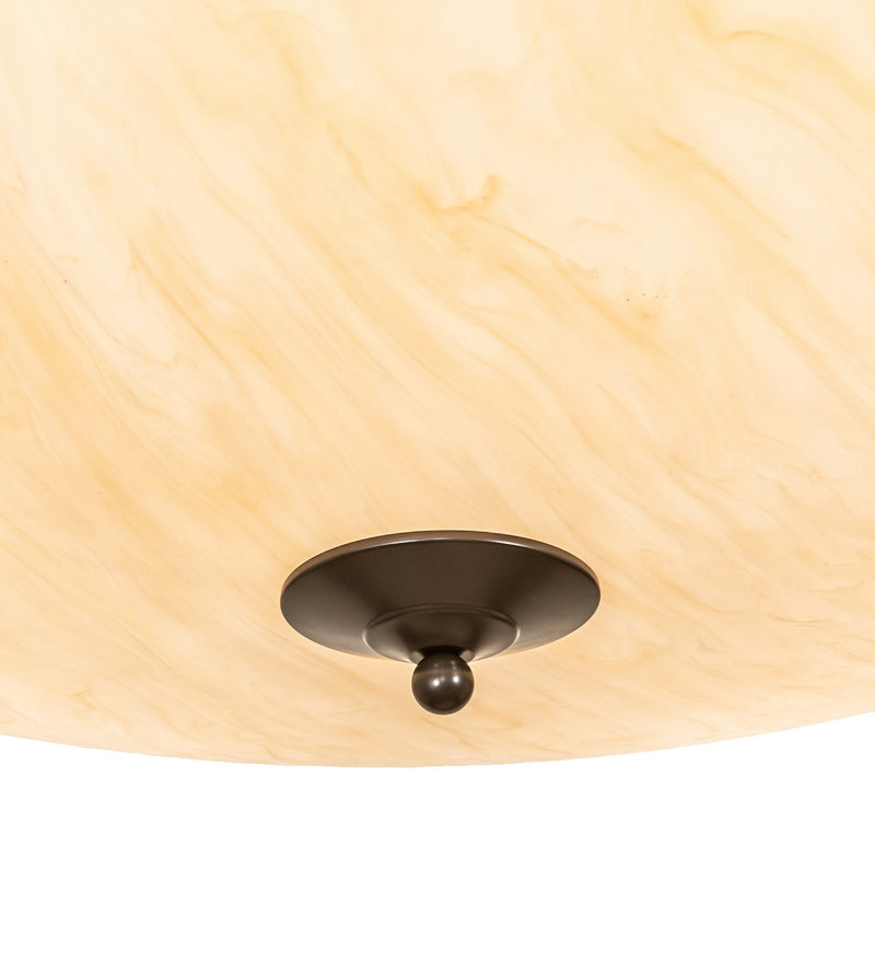 Meyda Tiffany 264594 12 Light Semi-Flushmount, Timeless Bronze