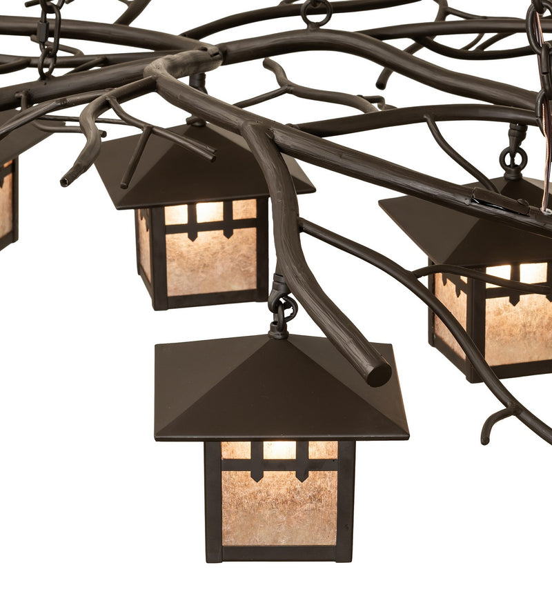 Meyda Tiffany 265801 Six Light Chandelier, Oil Rubbed Bronze