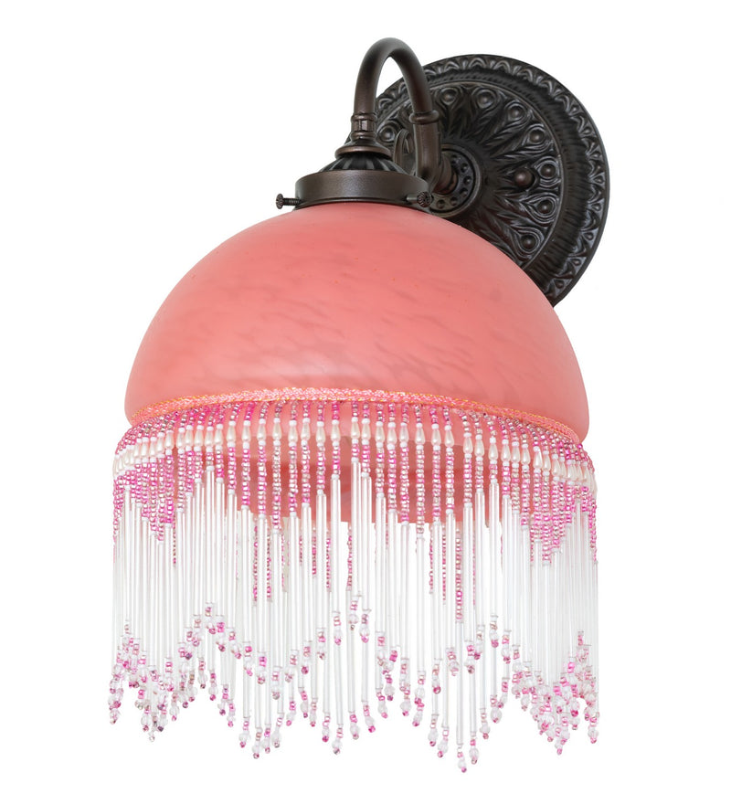 Meyda Tiffany 267376 One Light Wall Sconce, Mahogany Bronze
