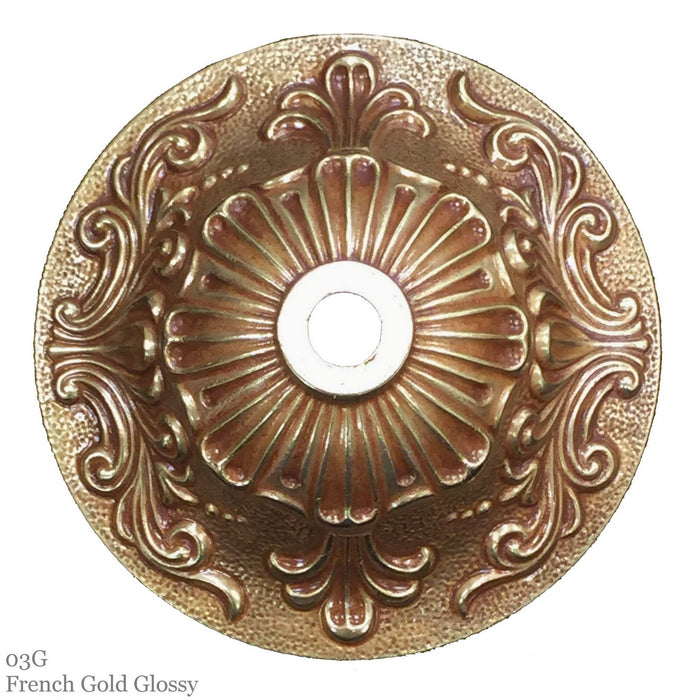 American Brass & Crystal WS2080-O-U-03G-ST Two Light Wall Sconce, French Gold Glossy