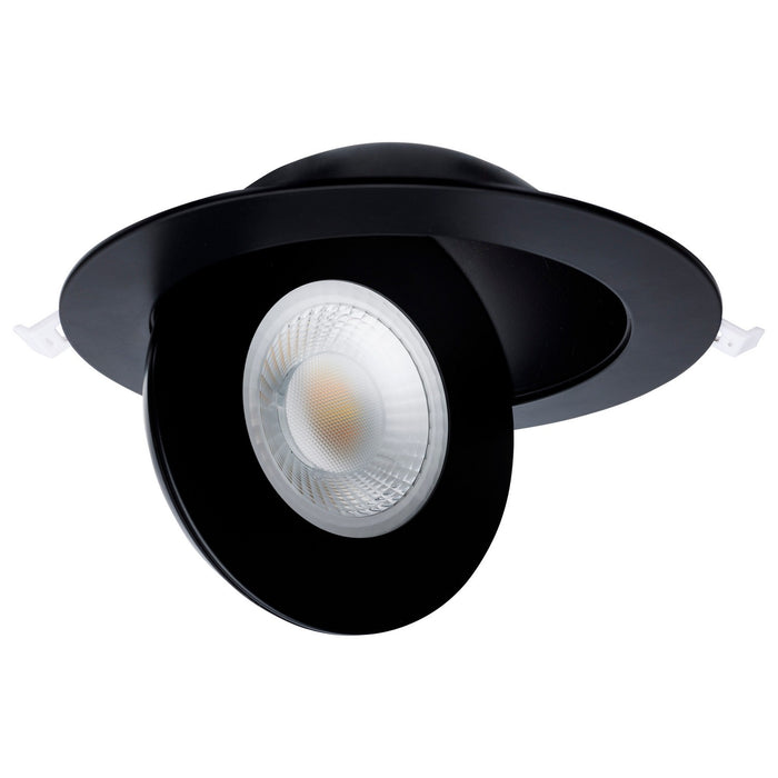 Satco S11296 LED Downlight, Black