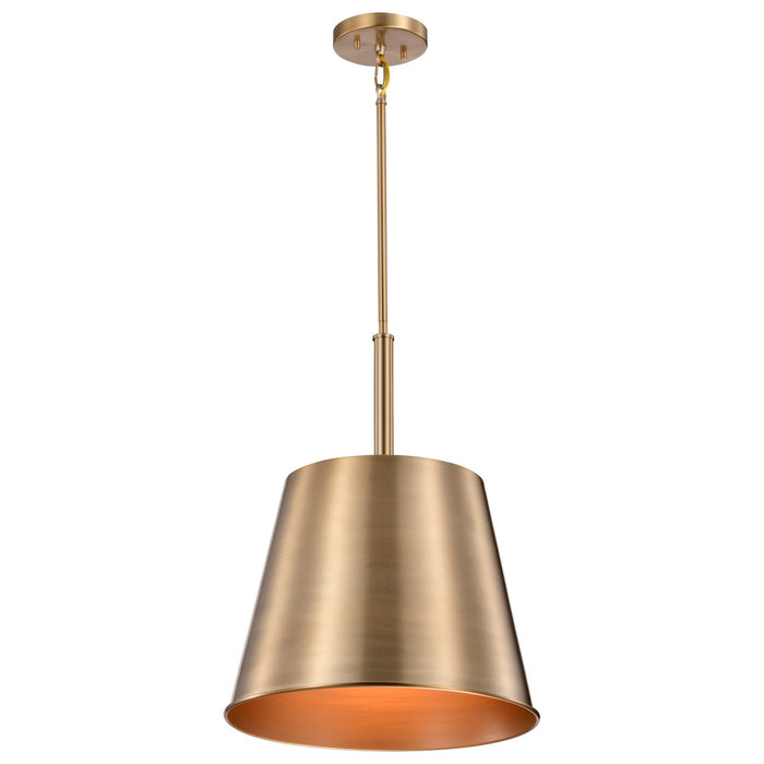 Nuvo Lighting 60-7938 One Light Pendant, Burnished Brass / Gold