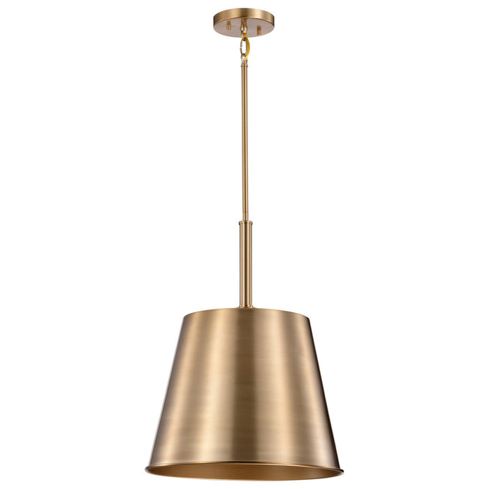 Nuvo Lighting 60-7938 One Light Pendant, Burnished Brass / Gold