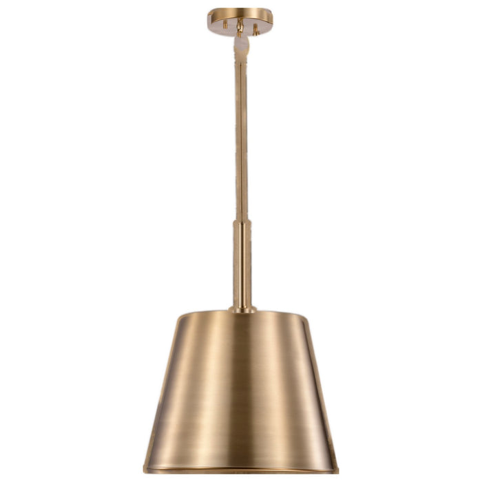 Nuvo Lighting 60-7938 One Light Pendant, Burnished Brass / Gold