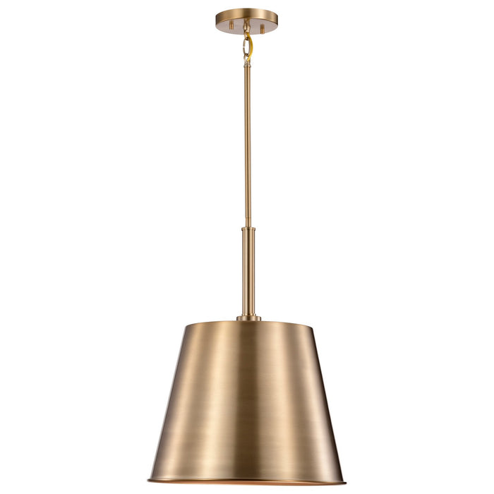 Nuvo Lighting 60-7938 One Light Pendant, Burnished Brass / Gold