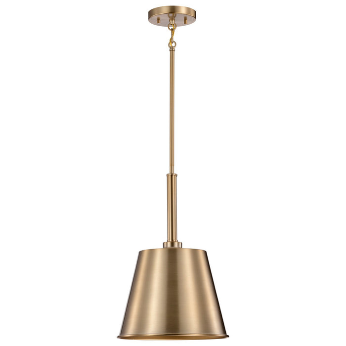 Nuvo Lighting 60-7939 One Light Pendant, Burnished Brass / Gold