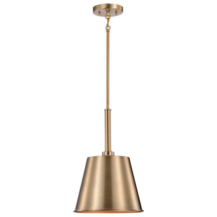 Nuvo Lighting 60-7939 One Light Pendant, Burnished Brass / Gold