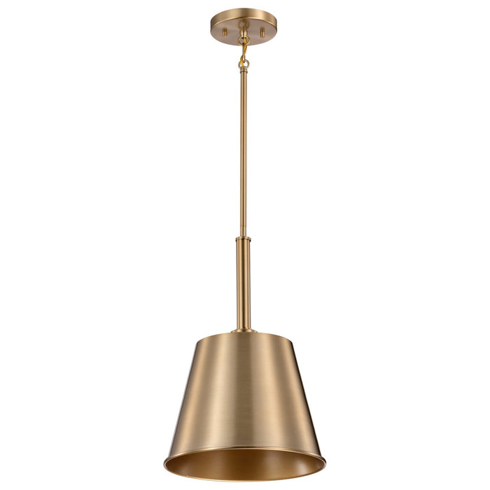 Nuvo Lighting 60-7939 One Light Pendant, Burnished Brass / Gold