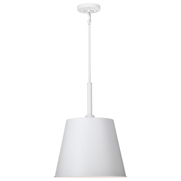 Nuvo Lighting 60-7948 One Light Pendant, Matte White