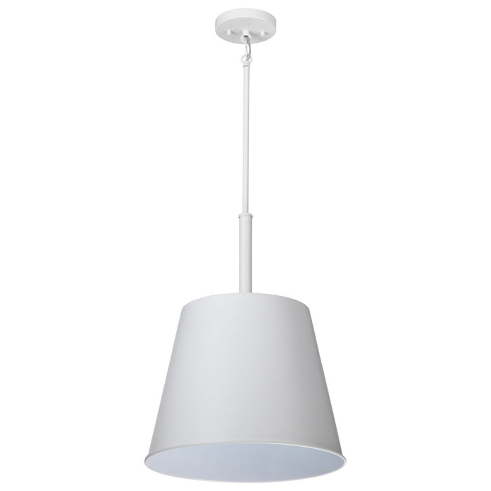 Nuvo Lighting 60-7948 One Light Pendant, Matte White